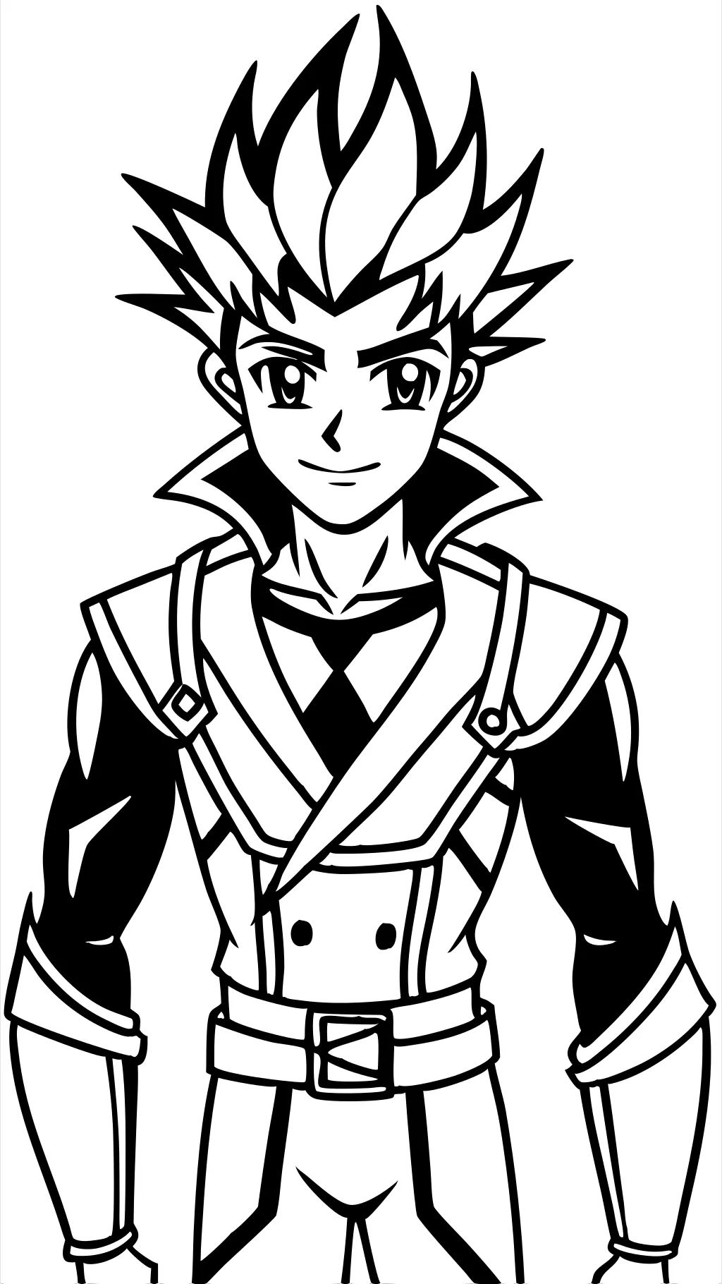 anime guy coloring pages